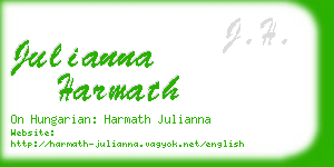 julianna harmath business card